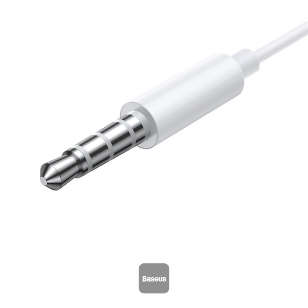 1024391_B.jpg - Baseus Encok 3.5mm lateral in-ear Wired Earphone C17 - White - Image 2