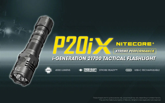 Best image for Nitecore P20iX 4000 Lumens Flashlight Torch