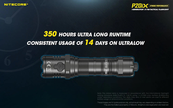 1024601_E.jpg - Nitecore P20iX 4000 Lumens Flashlight Torch - Thumbnail 5