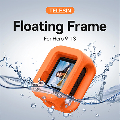 Best image for Telesin Self-Floating Water-Resistant Housing with Anti-Loss Design