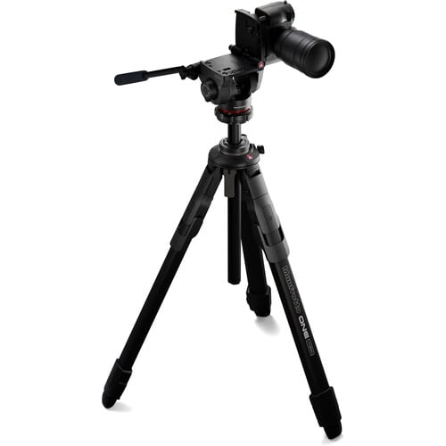 1025011_C.jpg - Manfrotto ONE Hybrid Aluminium Tripod with 500X Fluid Head - Thumbnail 3