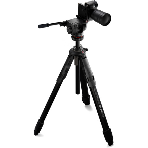1025011_C.jpg - Manfrotto ONE Hybrid Aluminium Tripod with 500X Fluid Head - Image 3