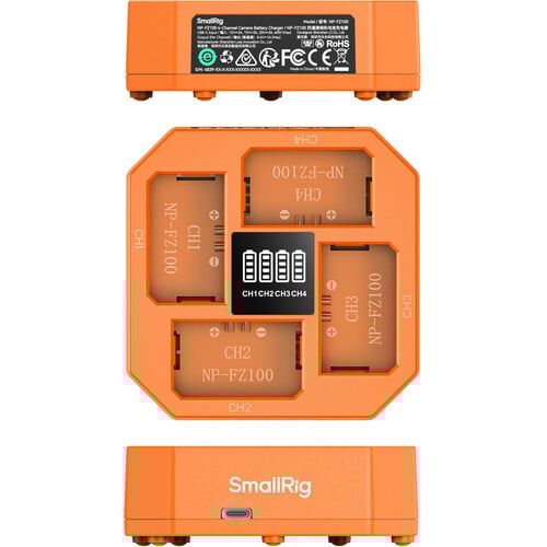 1025081_A.jpg - SmallRig NP-FZ100 4-Channel Camera Battery Charger 4839 - Image 1