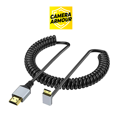 Best image for Camera Armour Coiled Down Mini-HDMI to HDMI Cable