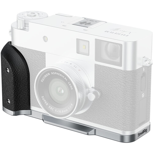 SmallRig L-Shaped Mount with Silicone Handle for FUJIFILM X half (Silver) 5216 - Best Available Image