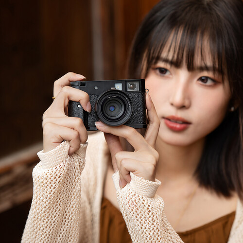 1025211_C.jpg - SmallRig L-Shaped Mount with Silicone Handle for FUJIFILM X half (Black) 5332 - Thumbnail 3