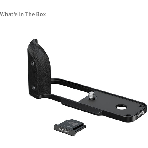 1025211_D.jpg - SmallRig L-Shaped Mount with Silicone Handle for FUJIFILM X half (Black) 5332 - Thumbnail 4