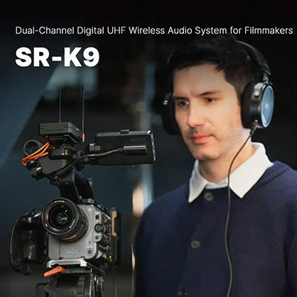 1025381_E.jpg - Saramonic K9 Dual-Channel Digital UHF Wireless Audio System for Filmmakers - Thumbnail 5