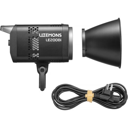 1025451_A.jpg - Godox Litemons LE200Bi Bi-Colour LED Light - Black - Thumbnail 1