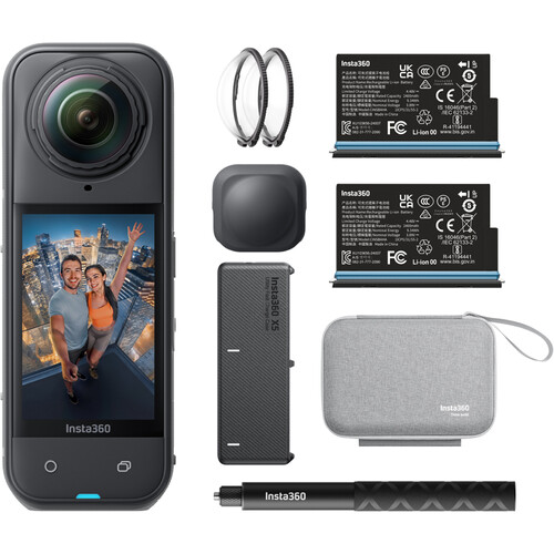 Insta360 X5 360 8K Camera Essential Bundle - Best Available Image