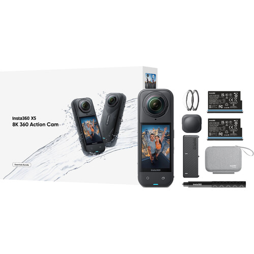 1025501_A.jpg - Insta360 X5 360 8K Camera Essential Bundle - Image 1