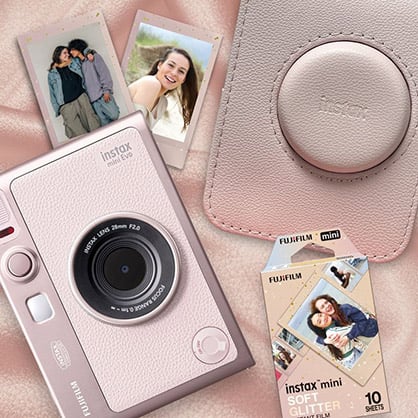 Best image for Instax mini Evo Gentle Rose Gift Pack