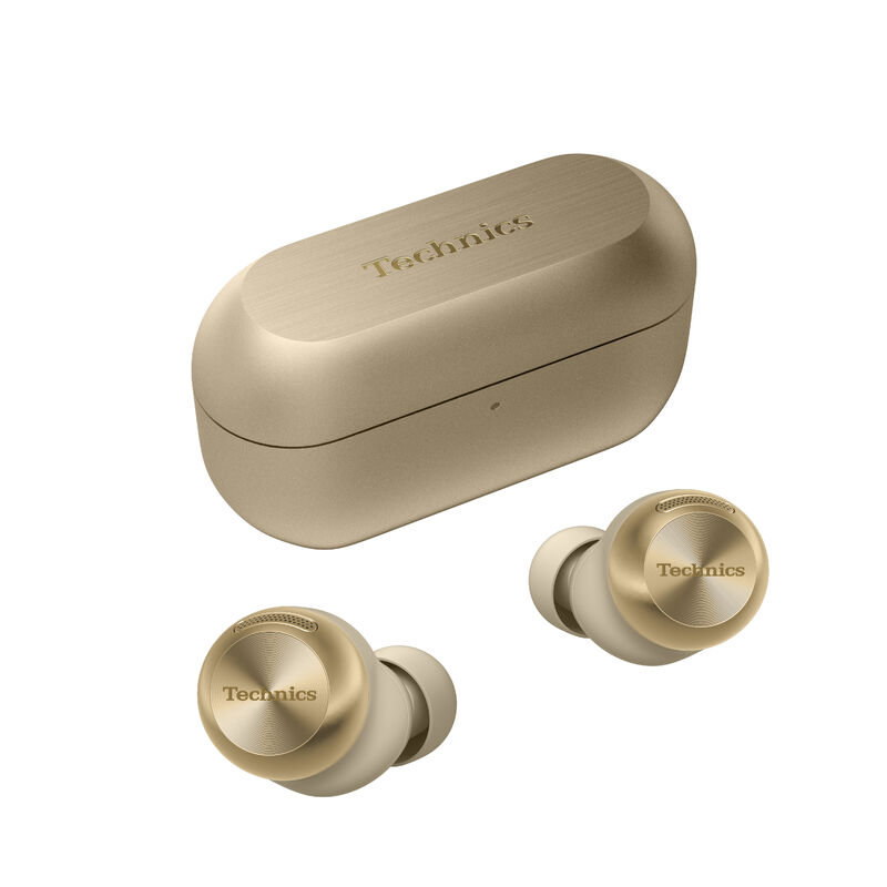 Best image for Technics EAH-AZ100 Reference-Class True Wireless Earbuds (Champagne Gold)