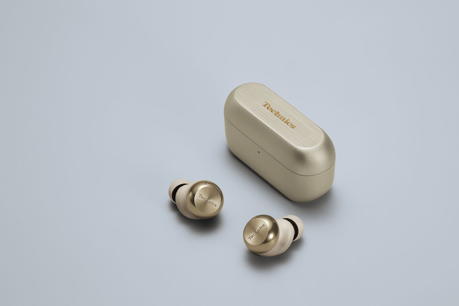 1025651_B.jpg - Technics EAH-AZ100 Reference-Class True Wireless Earbuds (Champagne Gold) - Thumbnail 2
