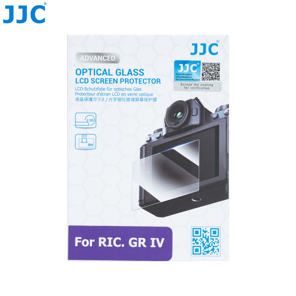 JJC Glass Screen Protector for Ricoh GR IV - Best Available Image