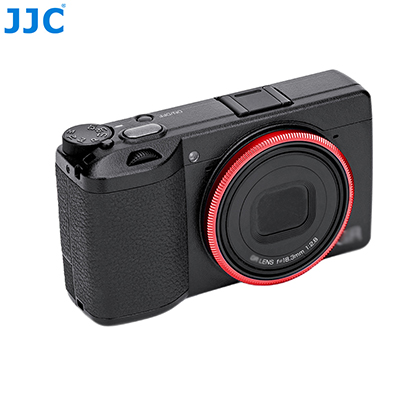 1025851_C.jpg - JJC Lens Decoration Ring Red Ricoh GR IV - Image 3