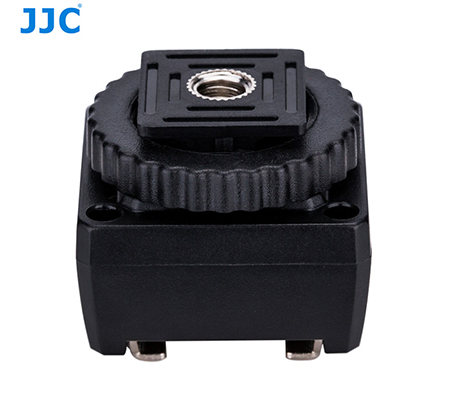 1025911_B.jpg - JJC Hot Shoe Adapter with Cold Shoe Foot and 1/4-20 Tripod Socket, - Thumbnail 2