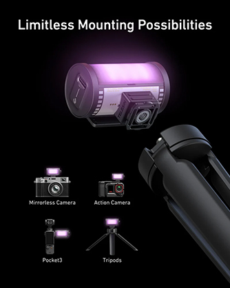 1026131_C.jpg - Telesin MagFilm Mini Magnetic RGB Video Light (with Cold Shoe) - Image 3