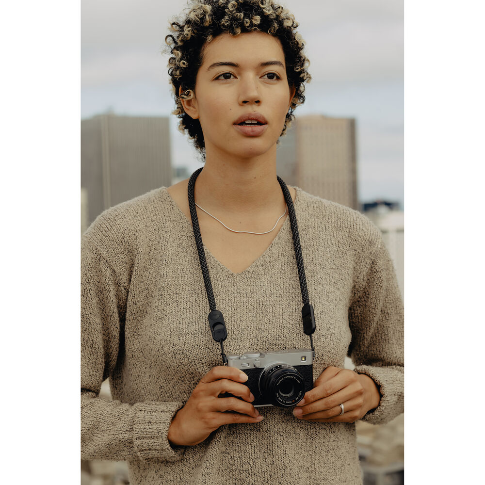 1026251_A.jpg - Peak Design Form Rope Camera Strap Neck (Black, 78.5cm) - Image 1