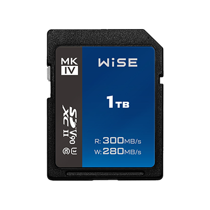 Best image for Wise 1TB SDXC UHS-II V90 MK-IV Memory Card