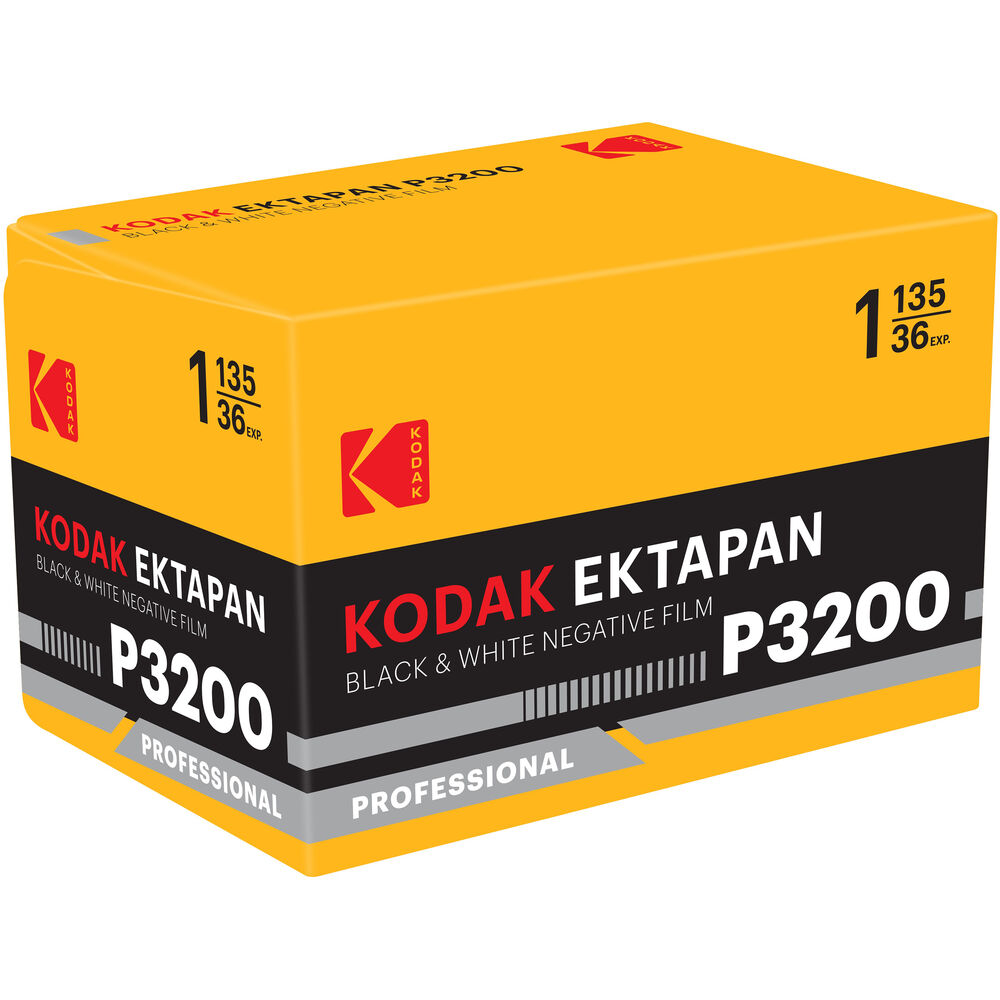 Kodak Ektapan P3200 Black  &  White Negative Film (35mm Roll Film, 36 Exposures) - Best Available Image