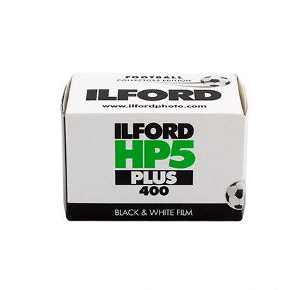 1026701_A.jpg - Ilford HP5 Plus 35mm 36 Exposure Black  &  White Film - Football Limited Edition - Image 1