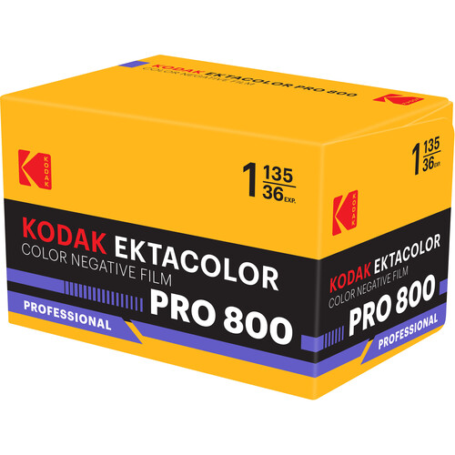 1027021_A.jpg - Kodak Ektacolor Pro 800 Colour Negative Film (35mm Roll Film, 36 Exposures) - Image 1