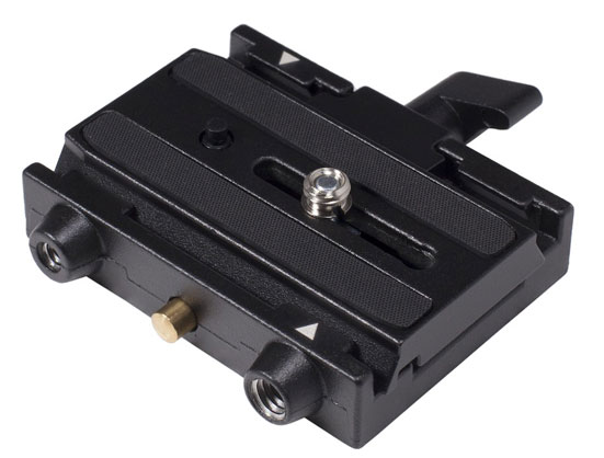 Manfrotto 577 QR Adapter with sliding plate - Best Available Image