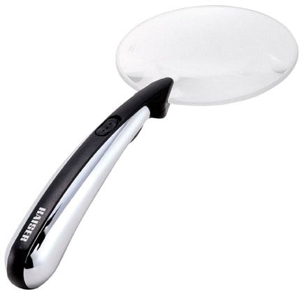 Kaiser 2369 Hand-held Magnifier LED 65mm