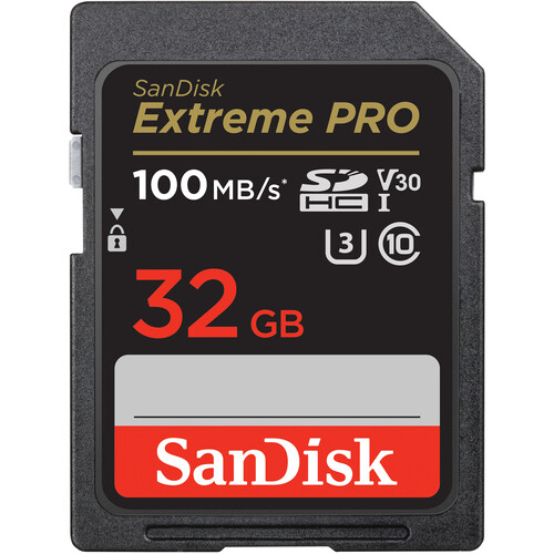 Sandisk EXTREME PRO SDHC 32GB 100MB/S UH - Best Available Image