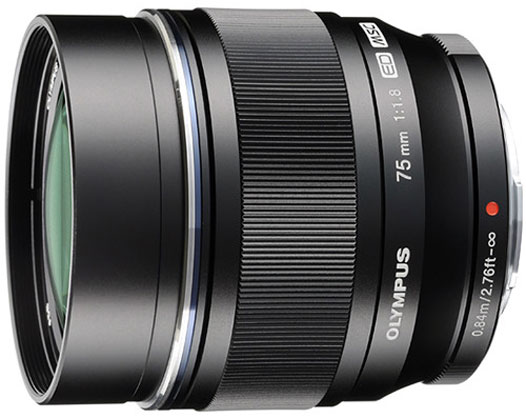 Olympus 75mm f/1.8 M.Zuiko Black - Best Available Image