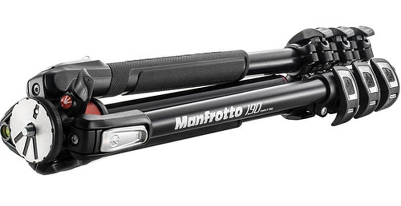 1009632_C.jpg - Manfrotto 190XPRO4 4 Section Alum Tripod - Thumbnail 3