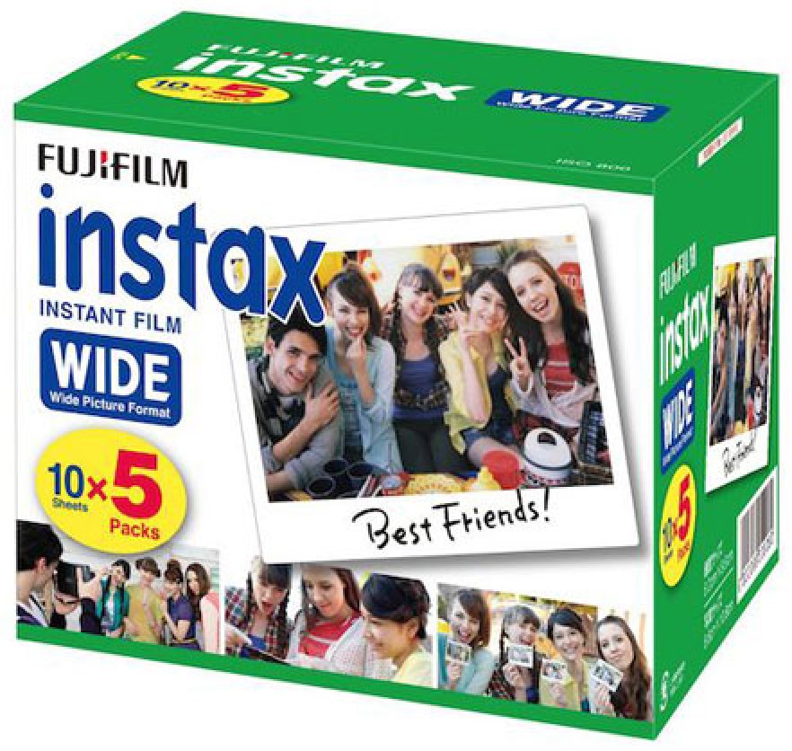 Kostbaar Decoderen kast Fuji Instax Wide Film Pack (50)