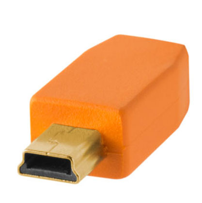 1010312_A.jpg - TetherPro USB 2.0 A Male to Mini-B 5 Pin-6Ft (1.8m) Gold Plated - Image 1