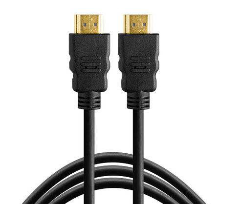 TetherPro HDMI Cable 3 feet BLACK