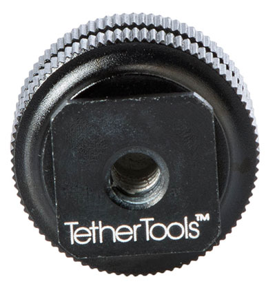 1010812_A.jpg - Tether Tools Rock Solid Hot Shoe 1/4"-20 Adapter
