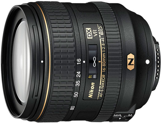 Nikon AF-S DX 16-80mm f2.8-4E ED
