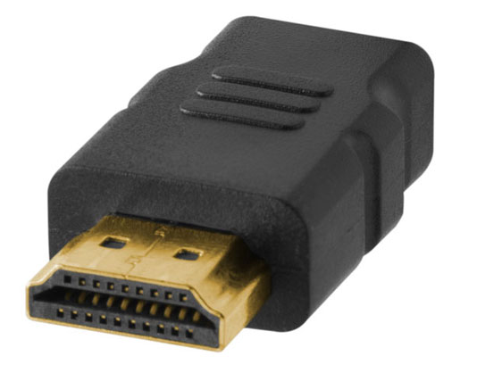 1011412_A.jpg - Tether Tools Pro HDMI A HDMI A 7.62m  Black - Thumbnail 1