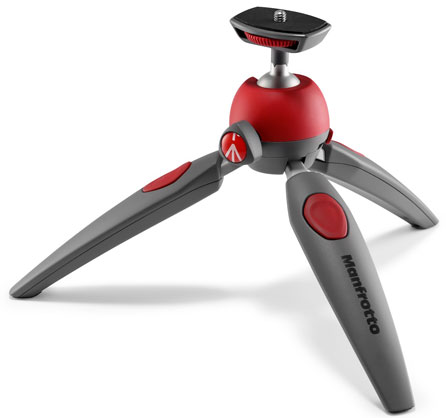 Manfrotto PIXI EVO MINI TRIPOD - Red - Best Available Image