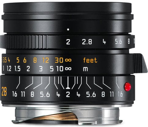 Leica Summicron-M 28mm f/2.0 ASPH Lens