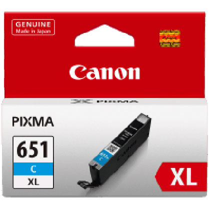Canon CLI-651 XL Cyan Ink High Yield