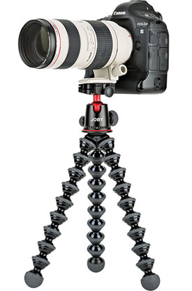 1014102_A.jpg - Joby GorillaPod 5K Flexible Mini-Tripod  + Ball Head Kit - Image 1