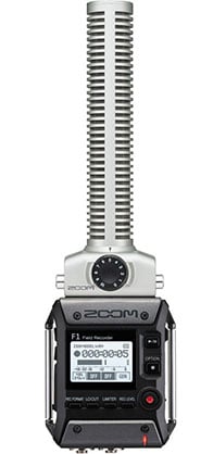 Zoom F1 Field Recorder with Shotgun Microphone