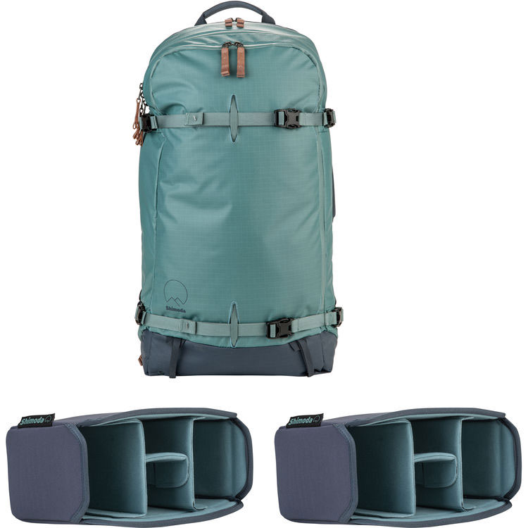 Shimoda Design Explore 40 Backpack Starter Kit-Sea Pine