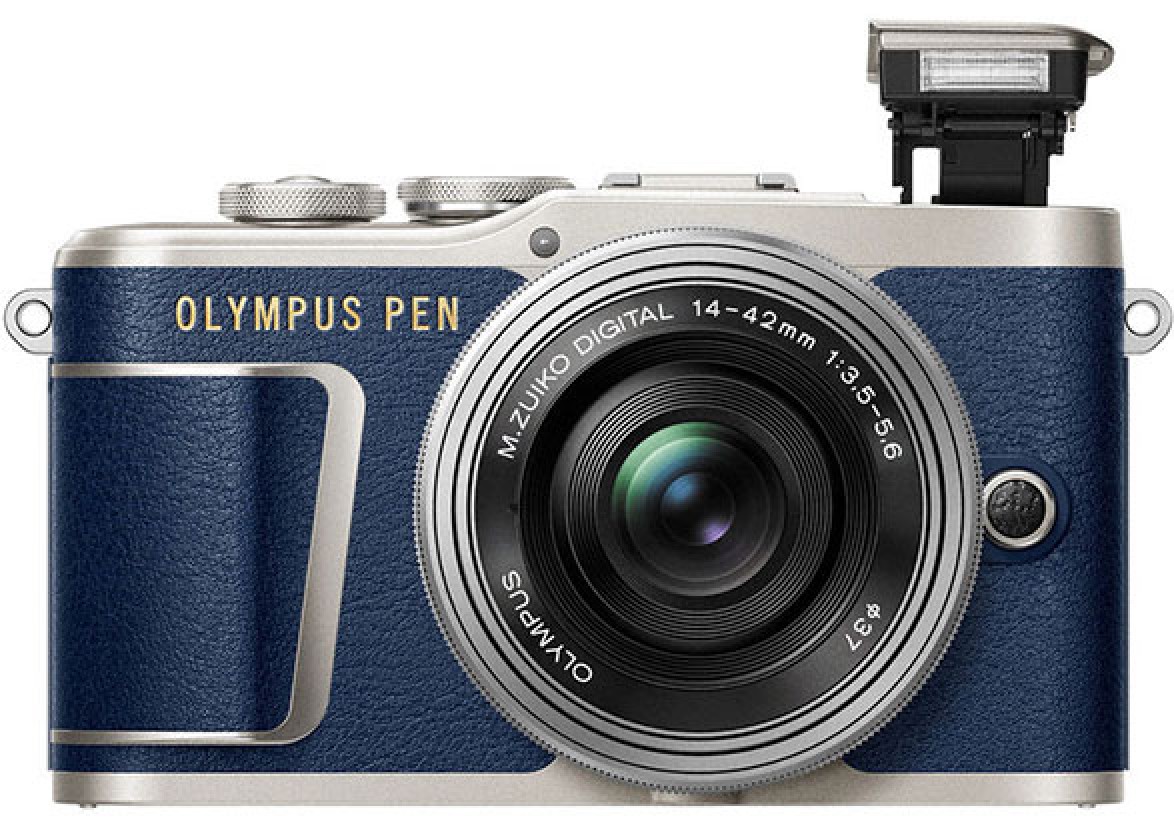 Olympus PEN E-PL9 14-42mm Lens (Blue)