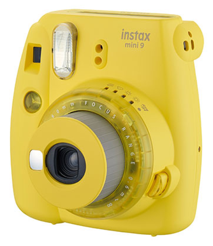 FUJIFILM INSTAX MINI 9 CAMERA Clear Yellow