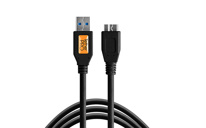 TetherPro CU5408 USB 3.0 to Micro-B 1.8m Black - Best Available Image