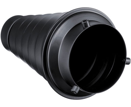 1015442_A.jpg - Godox Snoot with Honeycomb Grid (Bowens S) - Image 1