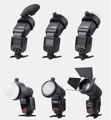 1015572_A.jpg - Godox Round Head Magnetic Modifier Adapter SR-1 - Image 1