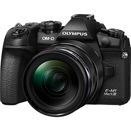 Olympus OM-D E-M1 Mark III Camera +12-40mm Black kit - Best Available Image